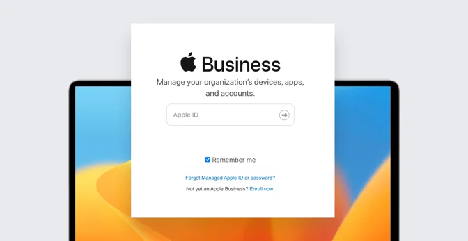 Apple Business Manager Login